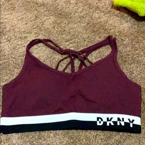 DKNY sports bra